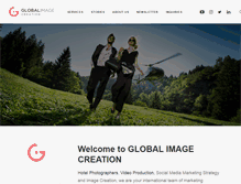 Tablet Screenshot of globalimagecreation.com